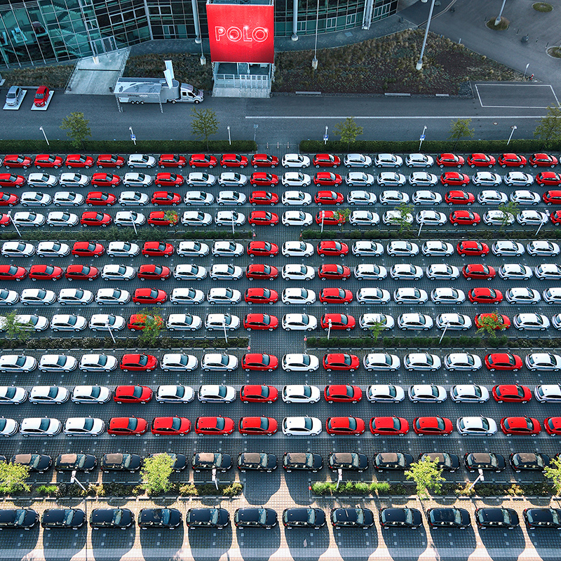 Luftbild Volkswagen